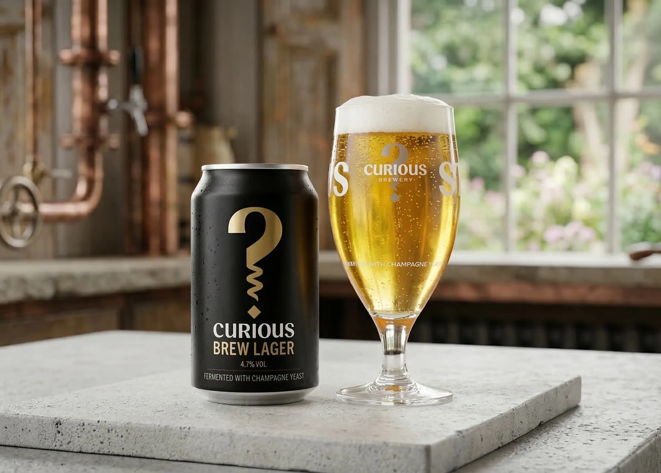 Digitally printed cans for Curious Brew — Supplied Agency